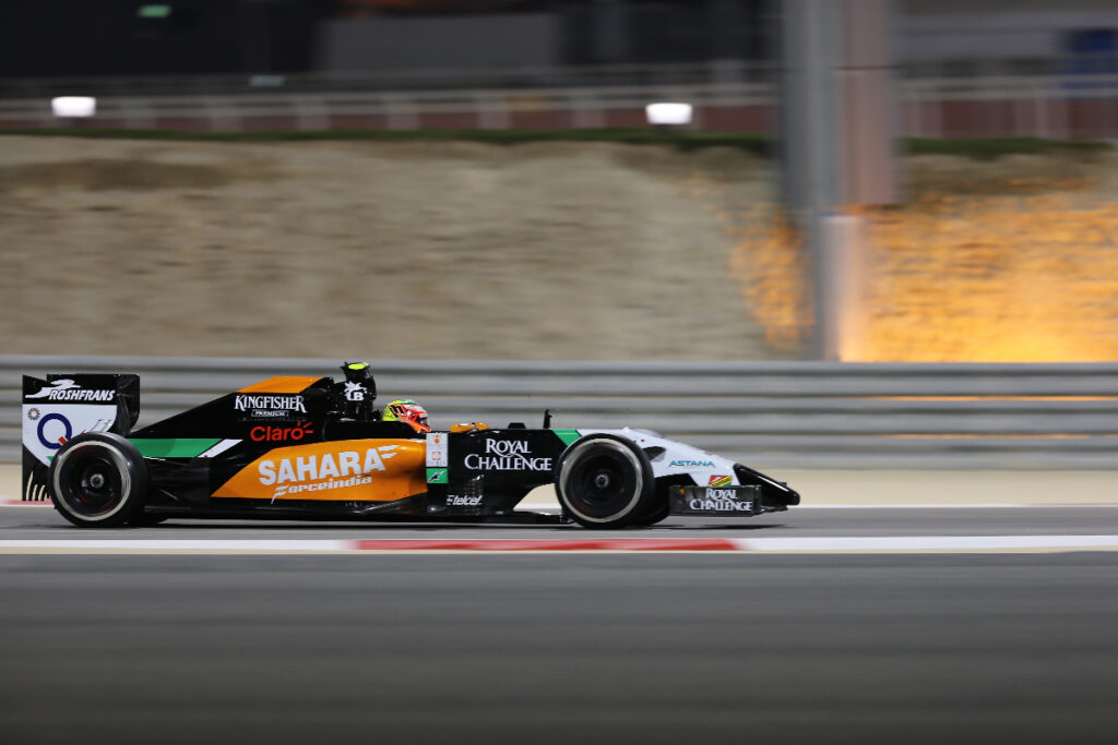 Sergio Perez GP Bahrajnu 2014 Force India