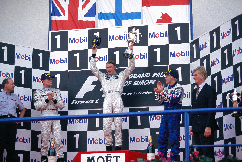 Mika Häkkinen wygrana GP Europy 1997