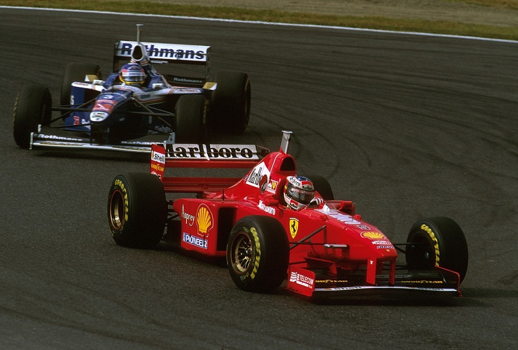 F1 1997 Schumacher Villeneuve