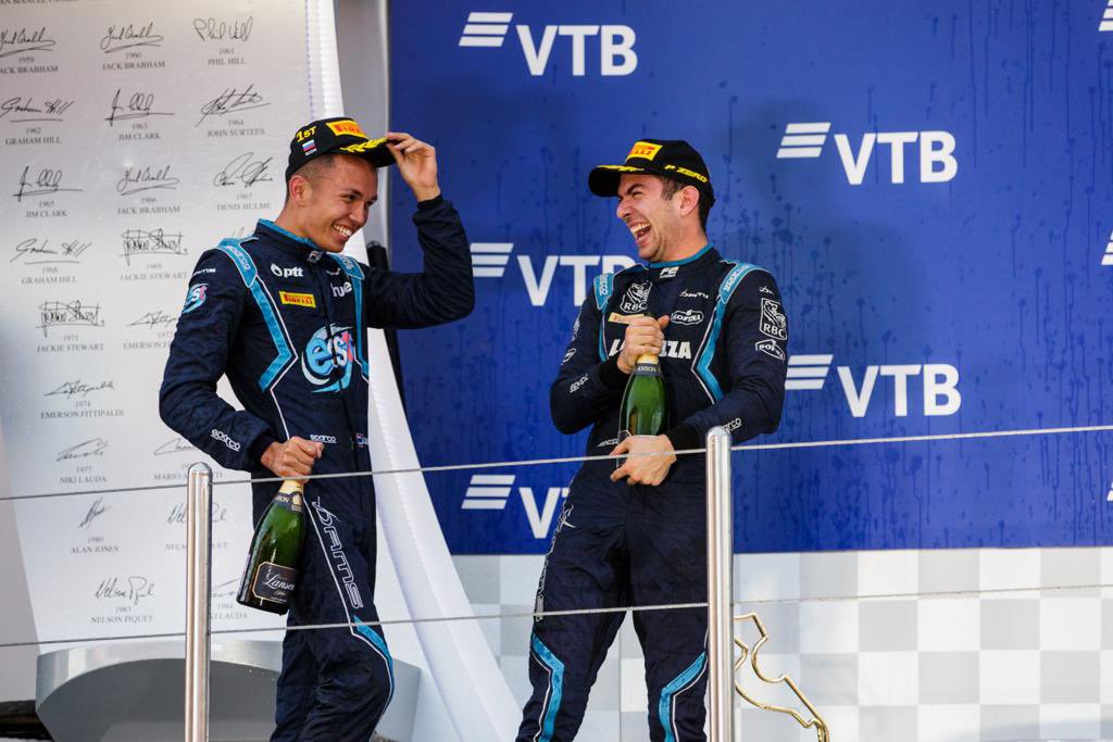 Alex Albon Nicholas Latifi DAMS 2018