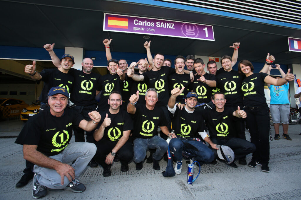 Carlos Sainz DAMS Formuła Renault 3.5