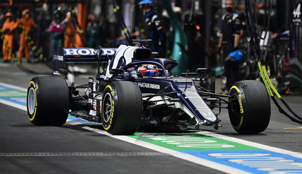 Tsunoda GP Arabii Saudyjskiej 2021