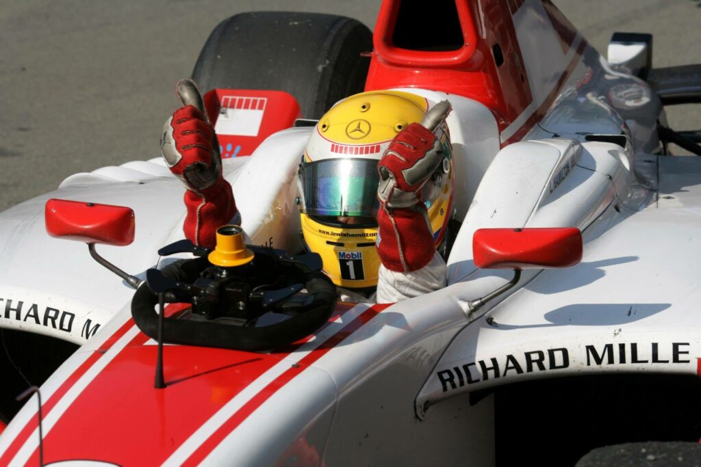 Lewis Hamilton ART Grand Prix