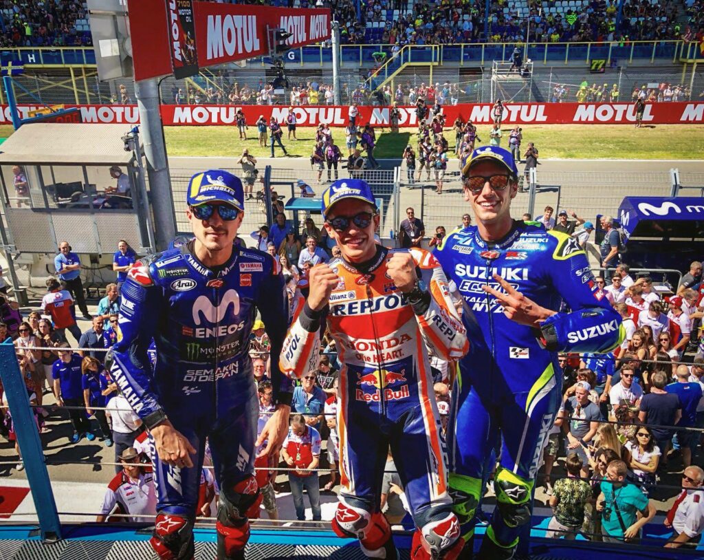 Vinales, Marquez, Rins