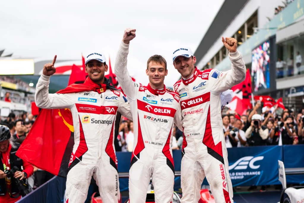 Andrade, Deletraz, Kubica