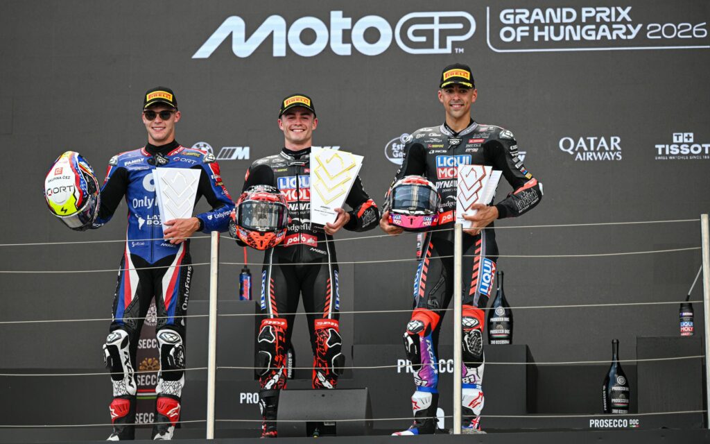 Salac, Gonzalez, Agius, Moto2