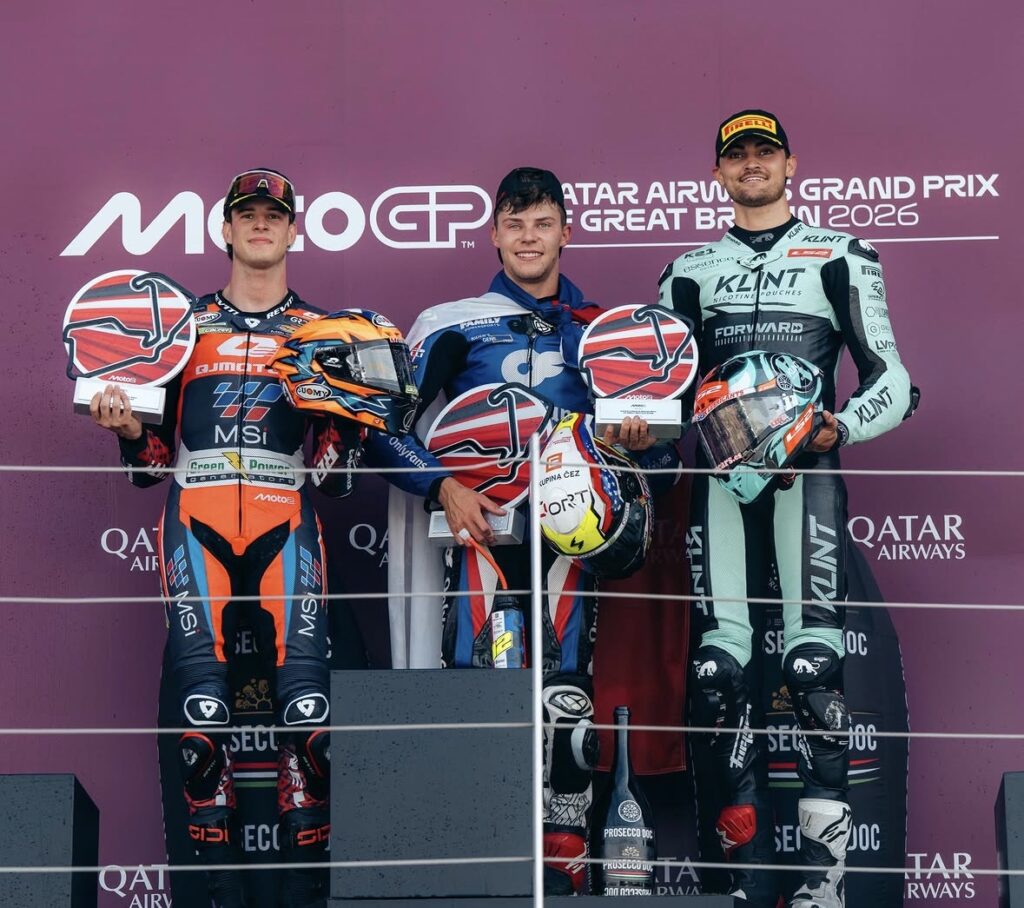 Moto2, Silverstone, Podium