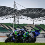 Fabi Quartarari at the Sepang Test on Friday 7th February