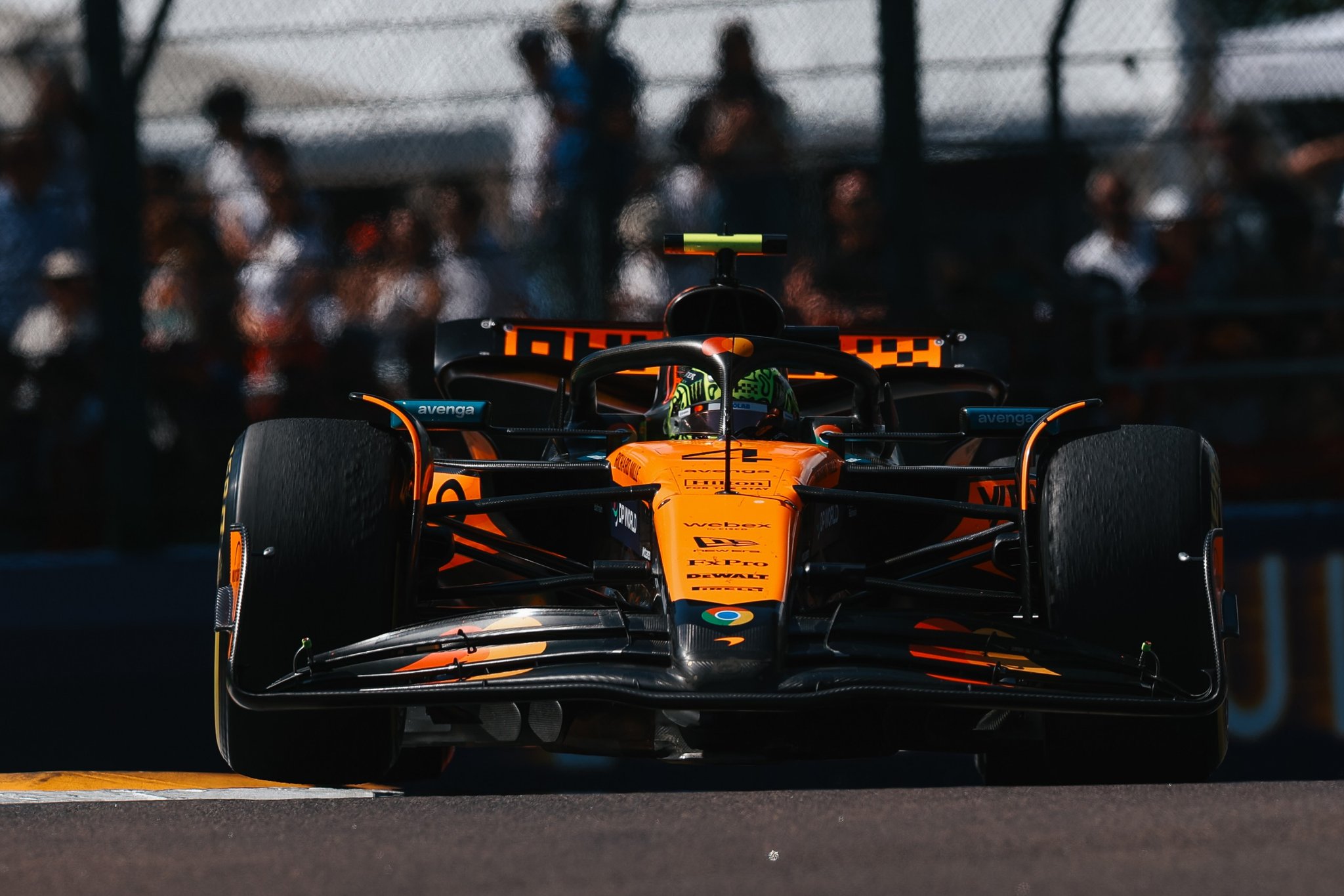 Lando Norris w trakcie GP Emilia-Romania