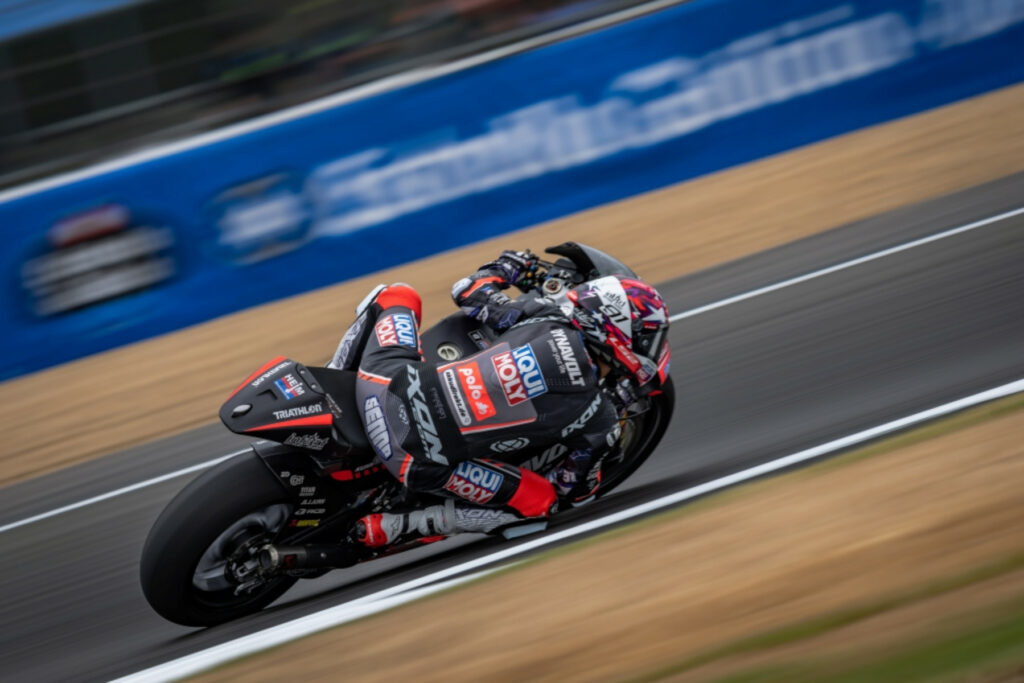 Senna Agius podczas Grand Prix Wielkiej Brytanii