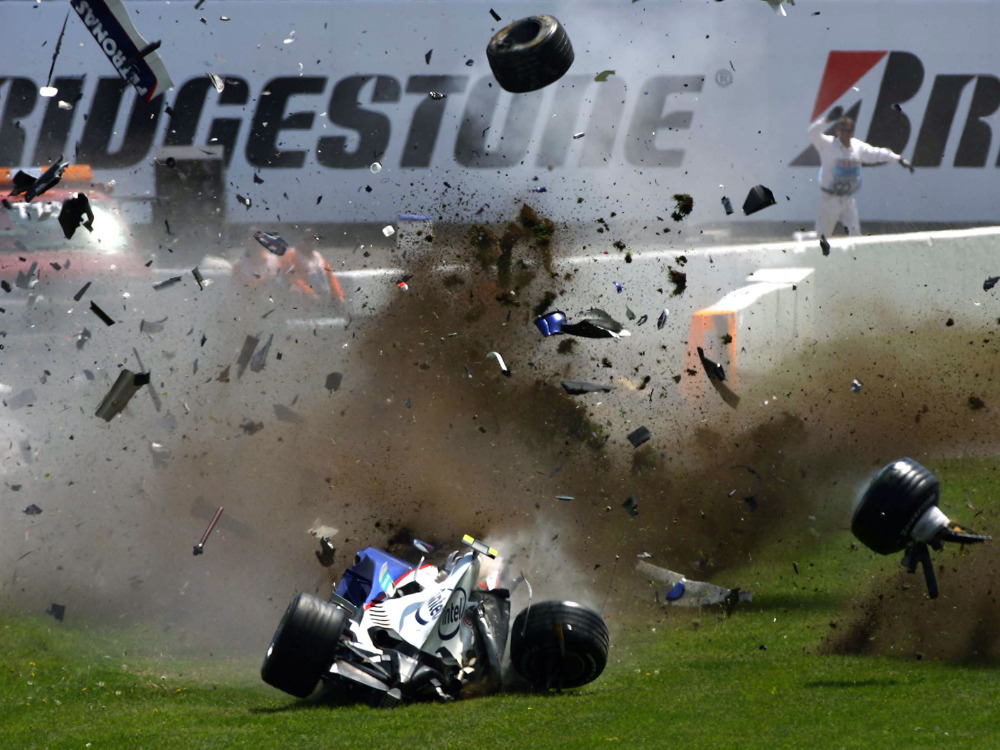 Robert Kubica 2007 wypadek GP Kanady