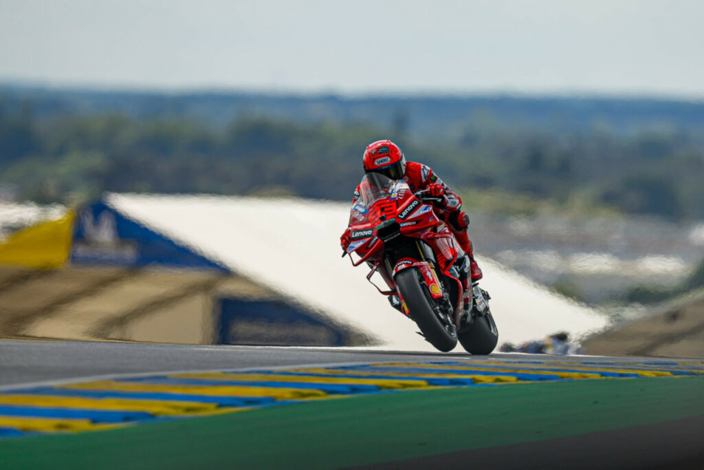 Marc Márquez podczas Grand Prix Francji