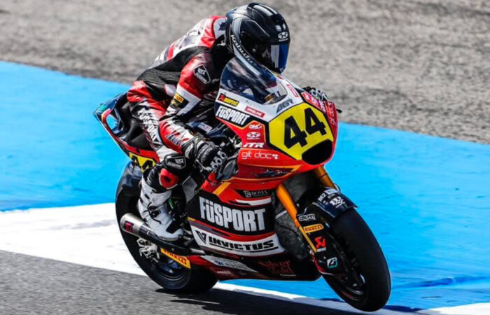 Pawelec dwukrotnie walczył o podium w Estoril