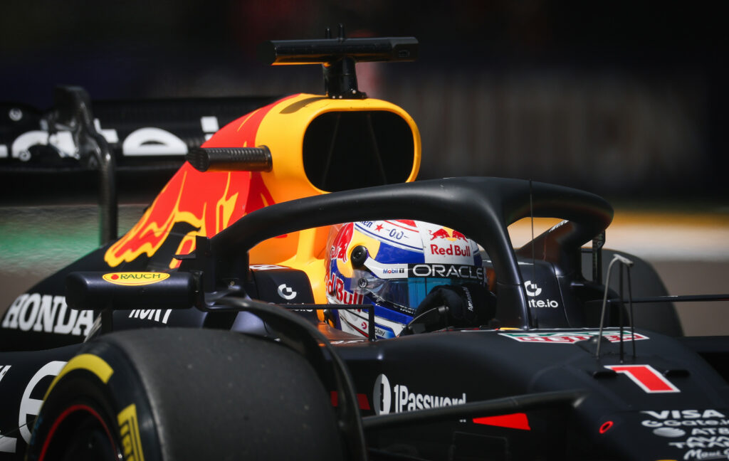 Verstappen na prowadzeniu w GP Emillia-Romagnia
