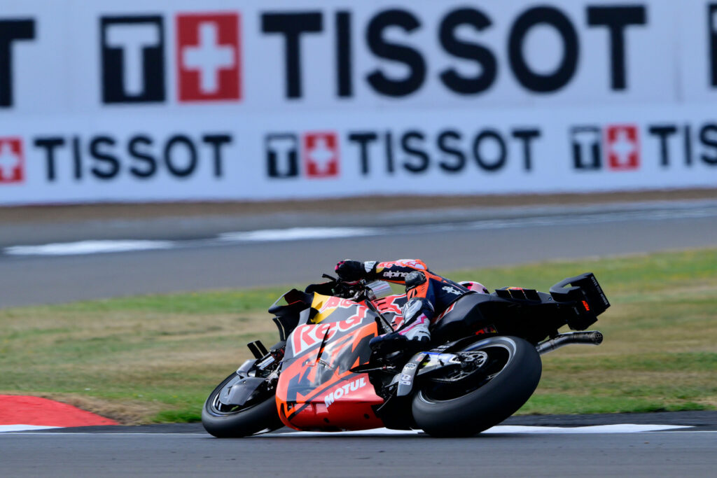 Enea Bastianini w trakcie Grand Prix Wielkiej Brytanii