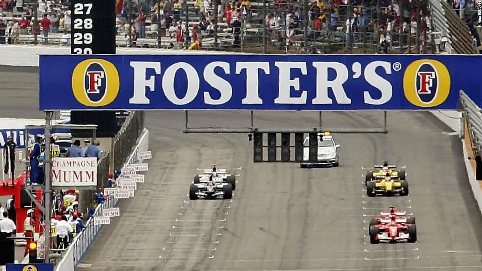 największe skandale w F1 - Grand Prix USA 2005