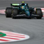 Aston Martin podczas Grand Prix Hiszpanii