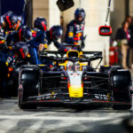 Pit stop Maxa Verstappena