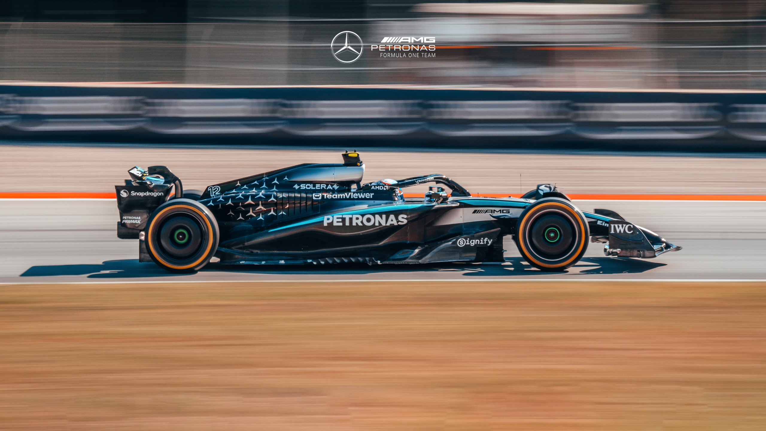 George Russell w Grand Prix Hiszpanii