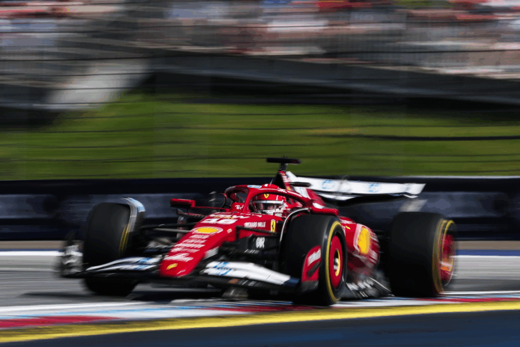 Charles Leclerc w Grand Prix Austrii 2025. 