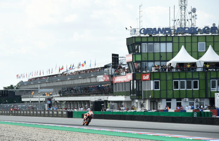Marc Márquez podczas Grand Prix Czech MotoGP 2019