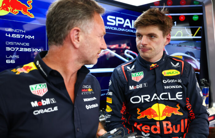 Christian Horner i Max Verstappen