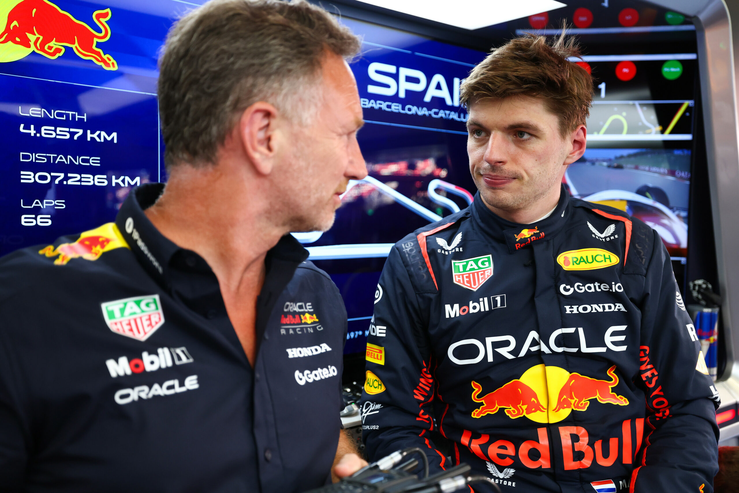 Christian Horner i Max Verstappen