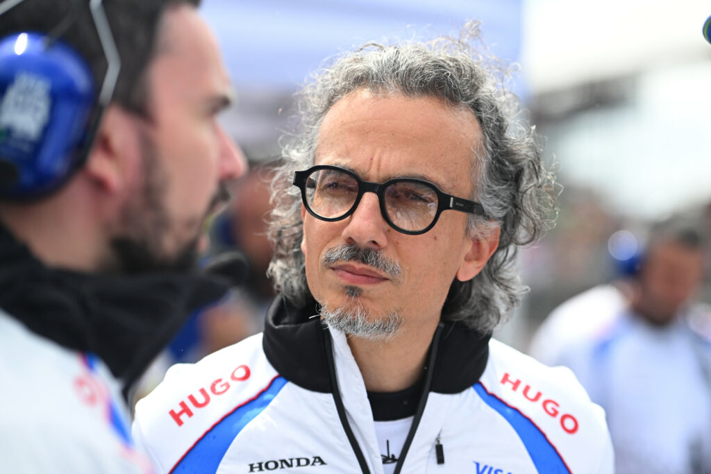 Laurent Mekies. Źródło: Rudy Carezzevoli// Red Bull Content Pool