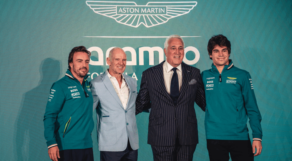 Lance Stroll z Neweyem