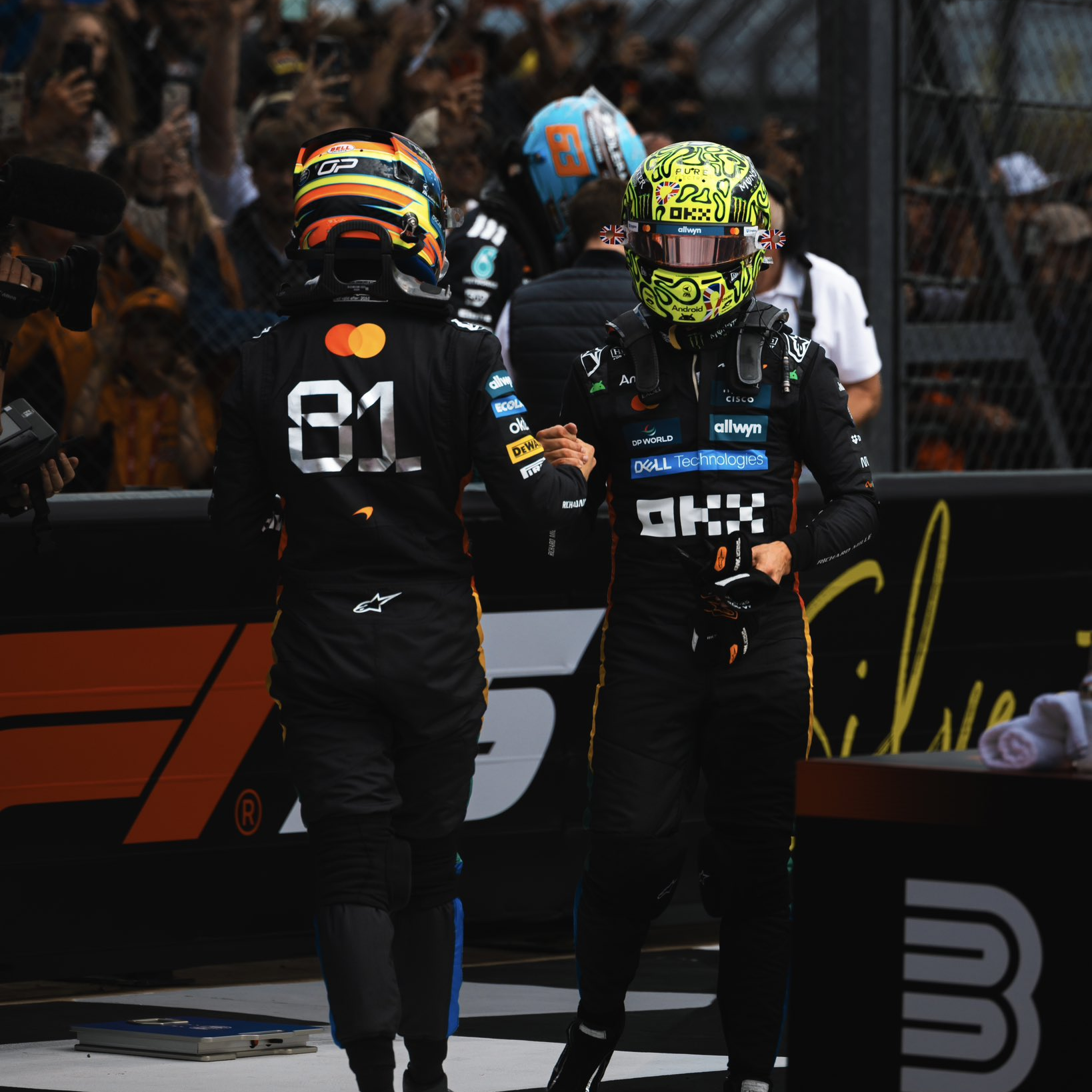 Oscar Piastri i Lando Norris.