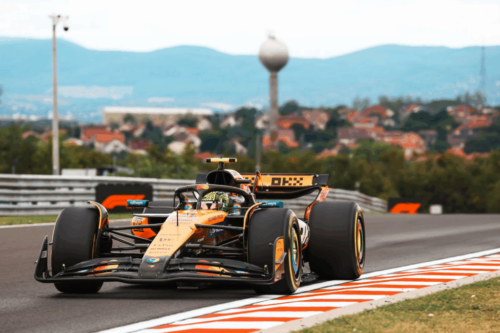 Lando Norris w Grand Prix Węgier 2025