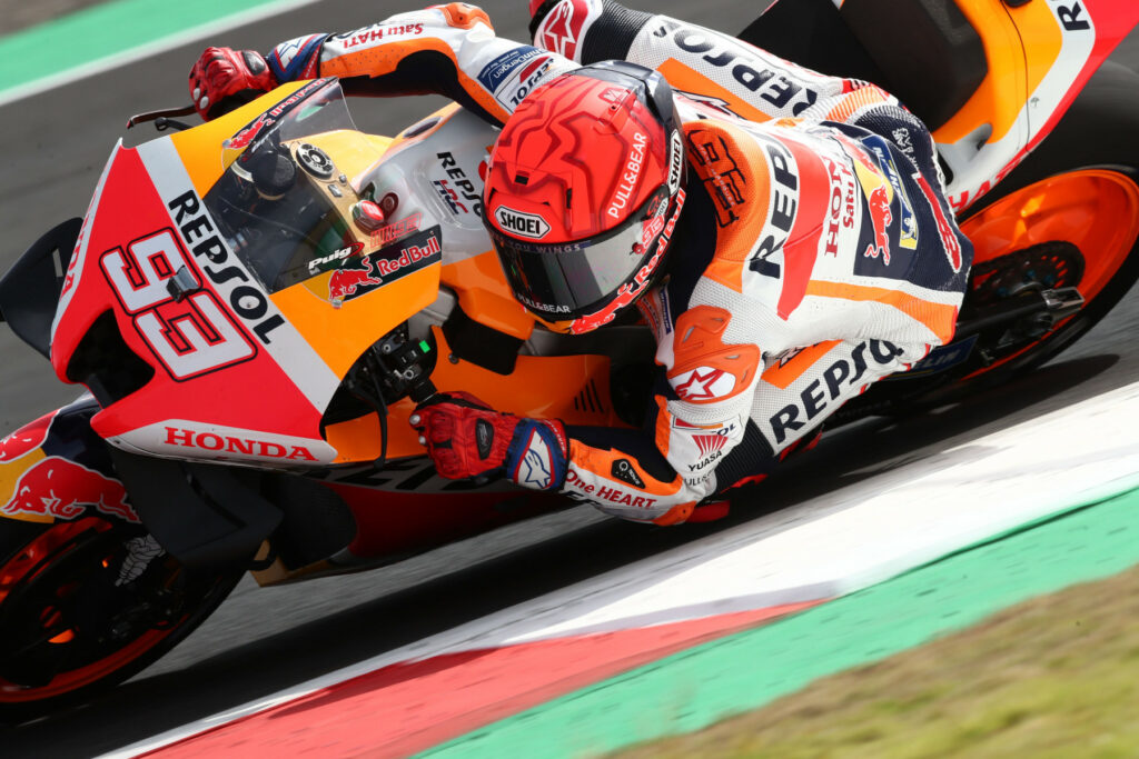 Marc Márquez przed Grand Prix Indonezji 2022