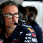 Laurent Mekies w barwach Red Bulla