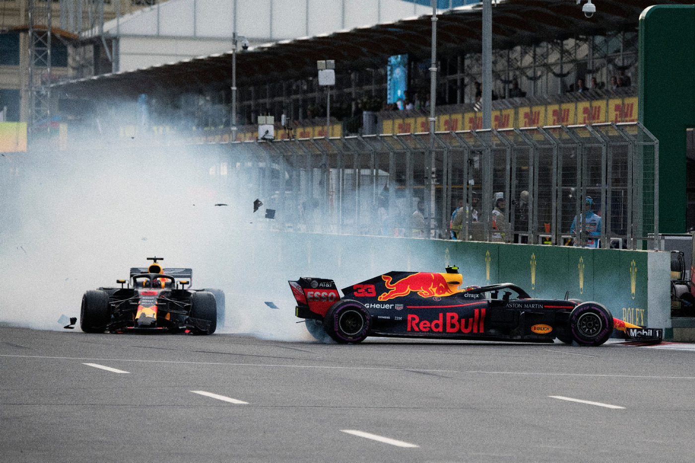 Słynne kolizje zespołowych partnerów w Formule 1