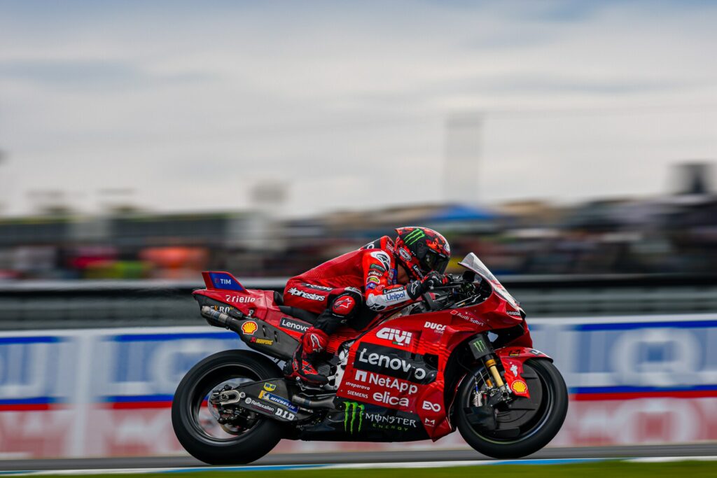 Francesco Bagnaia podczas Grand Prix Australii MotoGP