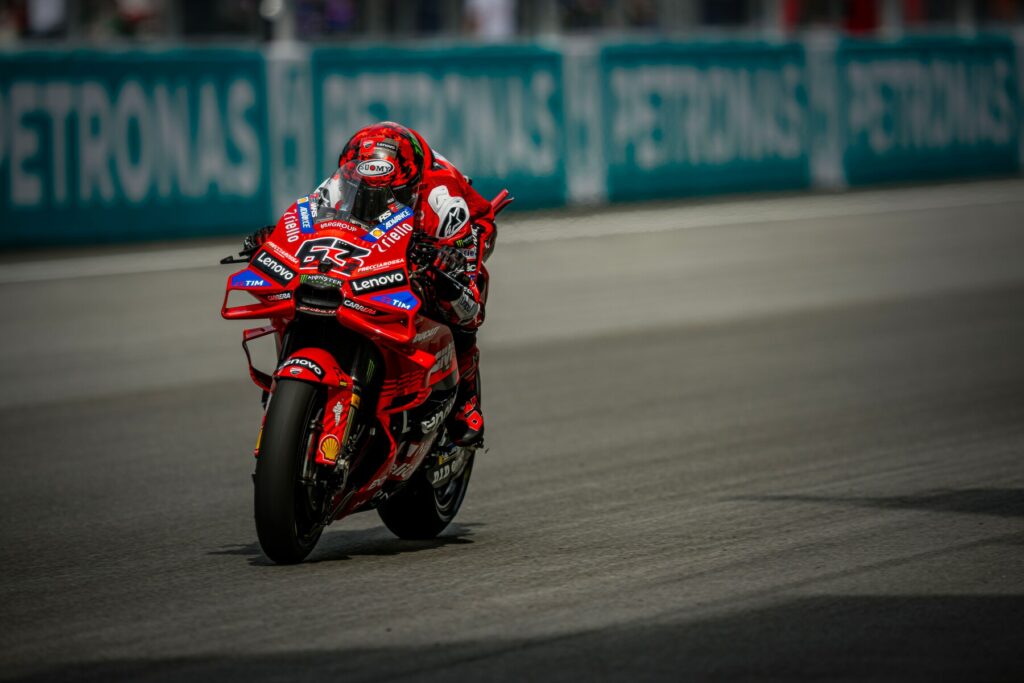 Francesco Bagnaia podczas Grand Prix Malezji