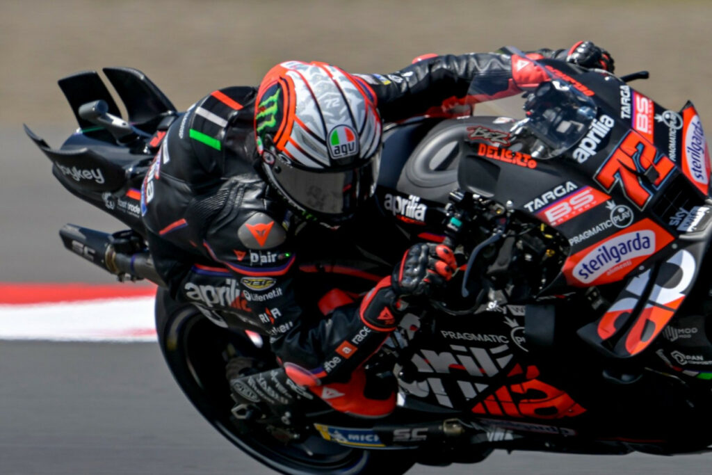 Marco Bezzecchi podczas Grand Prix Indonezji MotoGP