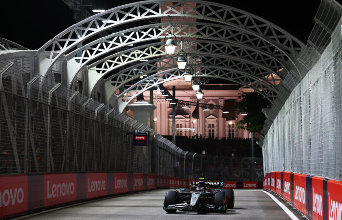 Mercedes podczas Grand Prix Singapuru 2025