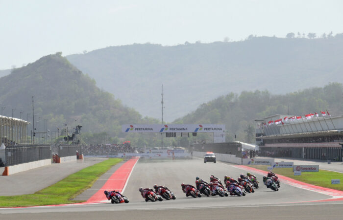 Start do Grand Prix Indonezji MotoGP 2024