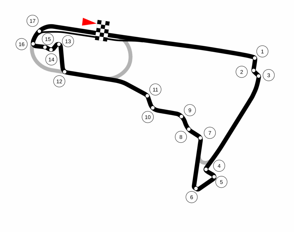 Nitka toru Grand Prix Meksyku