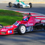 Alex Ribeiro w bolidzie Jesus Saves