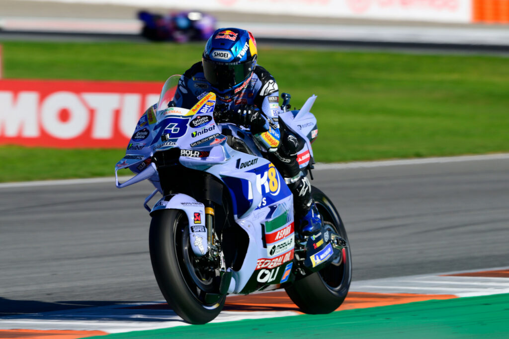 Álex Márquez podczas Grand Prix Walencji MotoGP