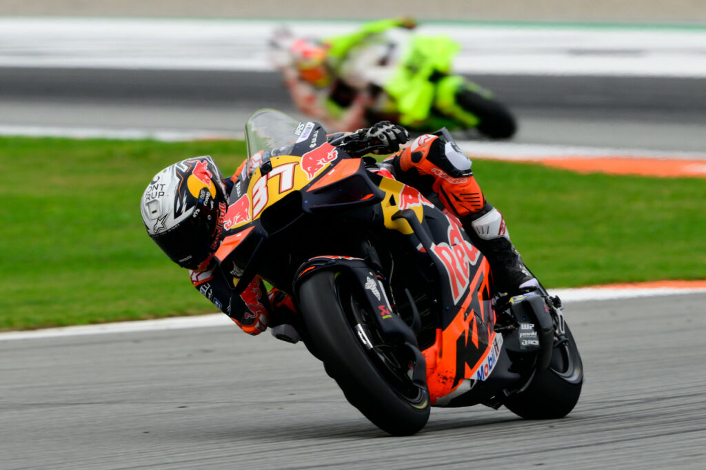 Pedro Acosta podczas Grand Prix Walencji MotoGP