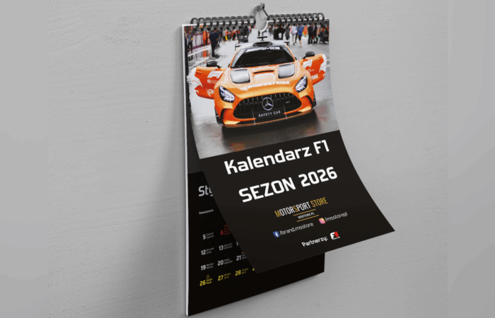 Kalendarz F1 2026 MSStore
