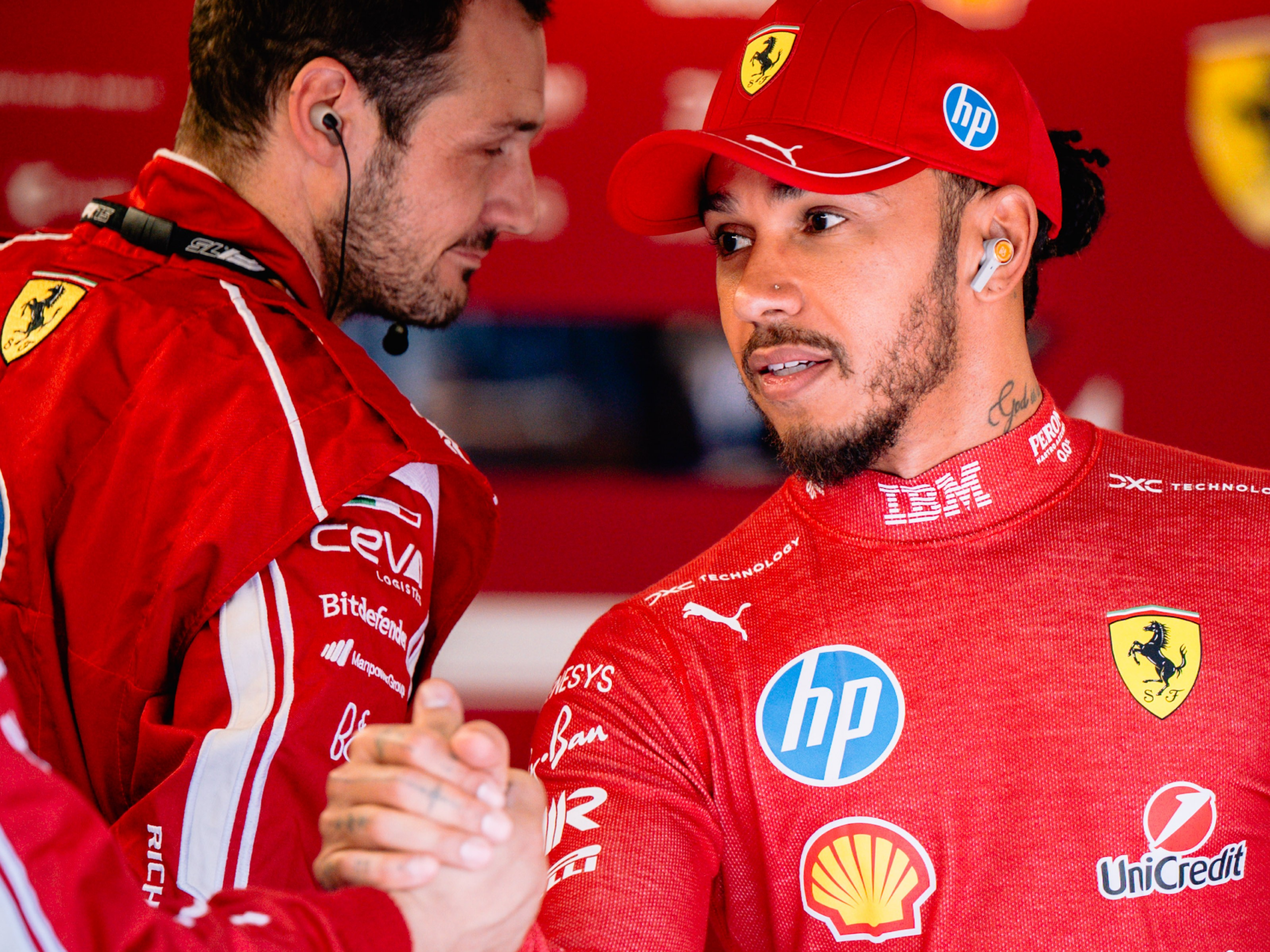 Lewis Hamilton w sezonie 2025.
