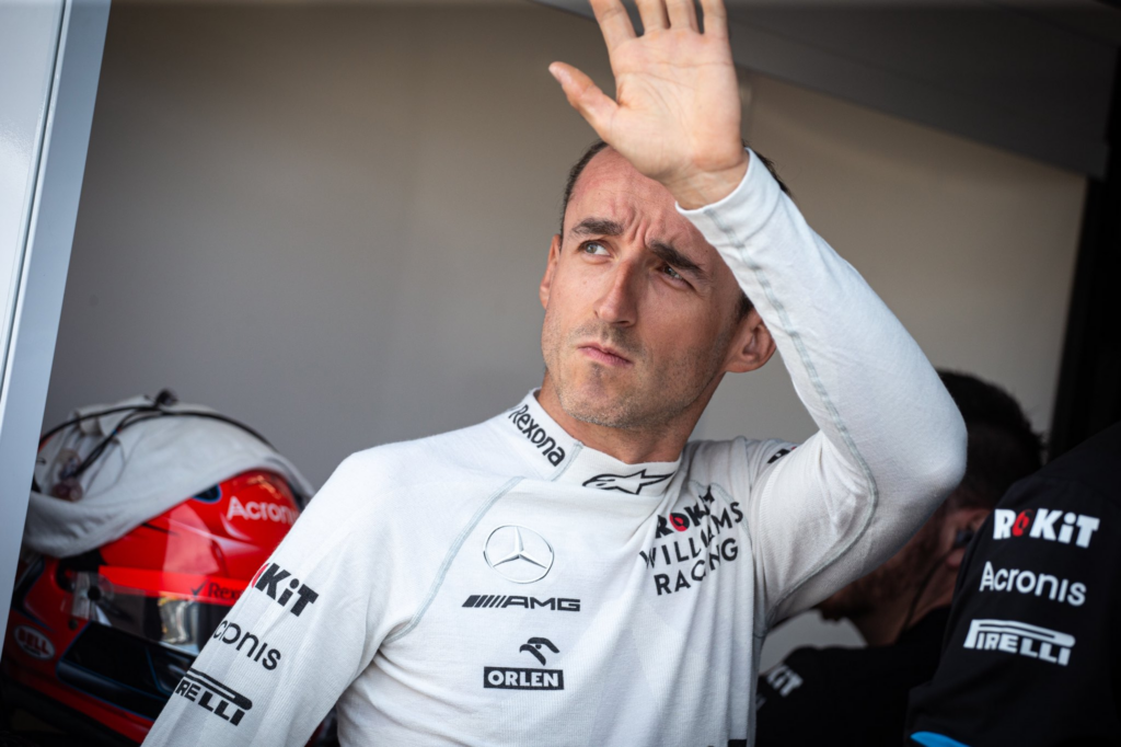 Robert Kubica, kierowca wyścigowy zespołu Williams w sezonie 2019. 
