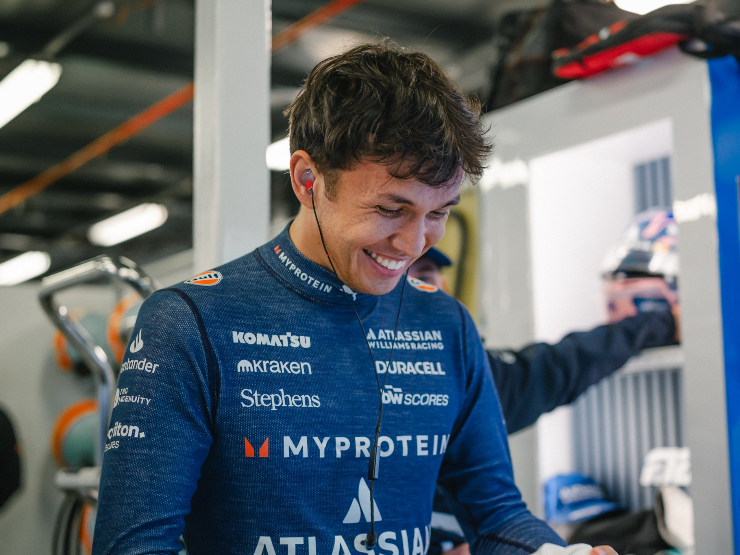 Alexander Albon, lider zespołu Williams.
