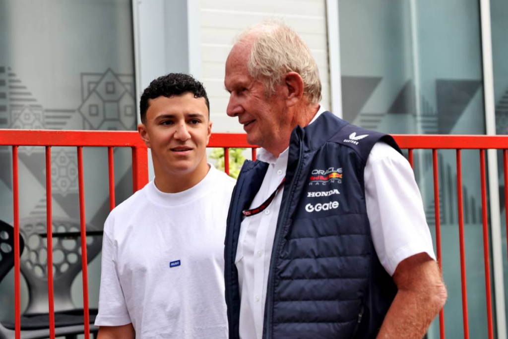 Isack Hadjar Red Bull Racing Hadjar