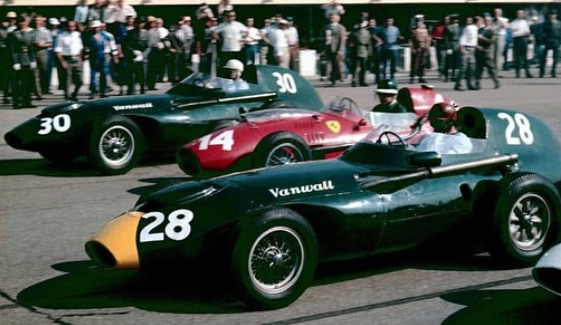 Bolidy zespołu Vanwall, pierwszego mistrza świata konstruktorów | Formuła 1 1958 rok.