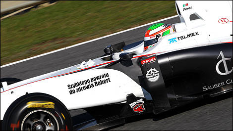 W akcji wzięły udział ekipy między innymi Saubera, Ferrari a także Lotusa.